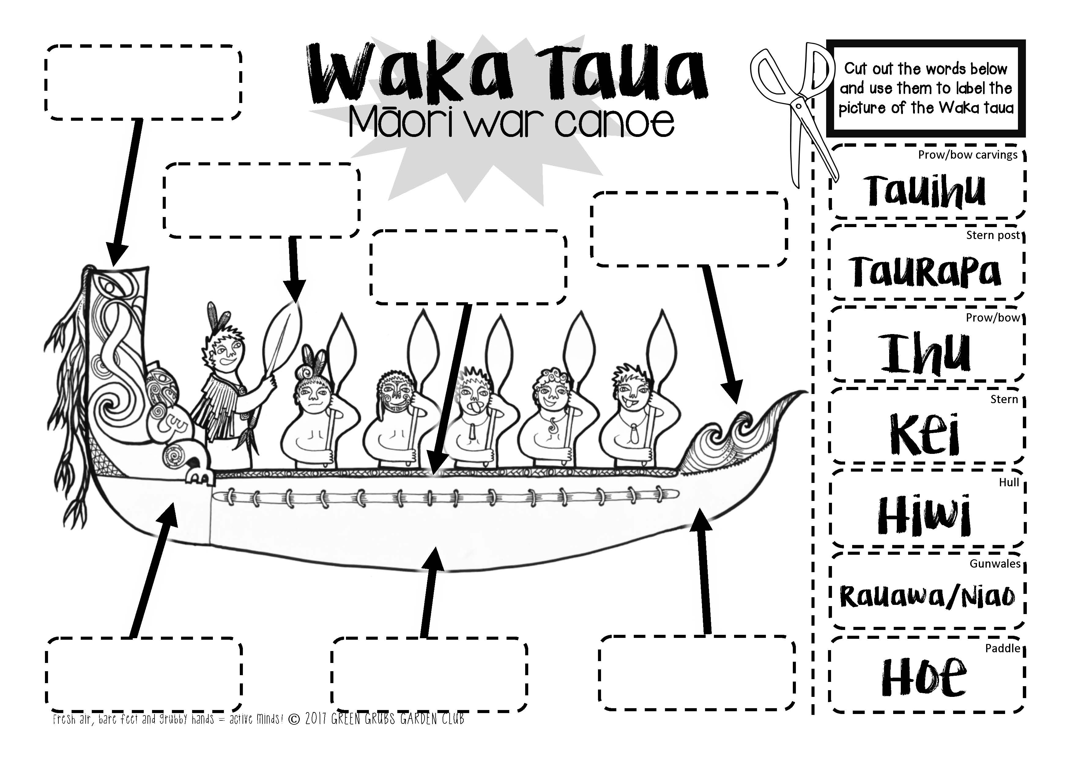 My Waka {3D Waka Taua foldable + 40 page Mini booklet}