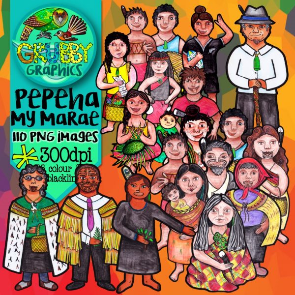 Marae & Pepeha {Clip Art}