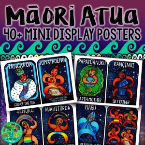 Māori Atua Mini Posters