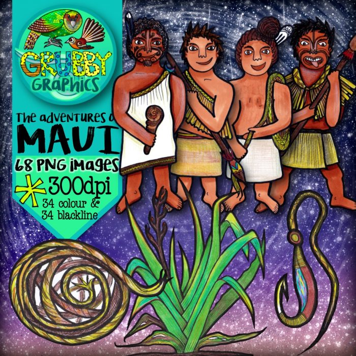 Maui’s Adventures {Clip Art}