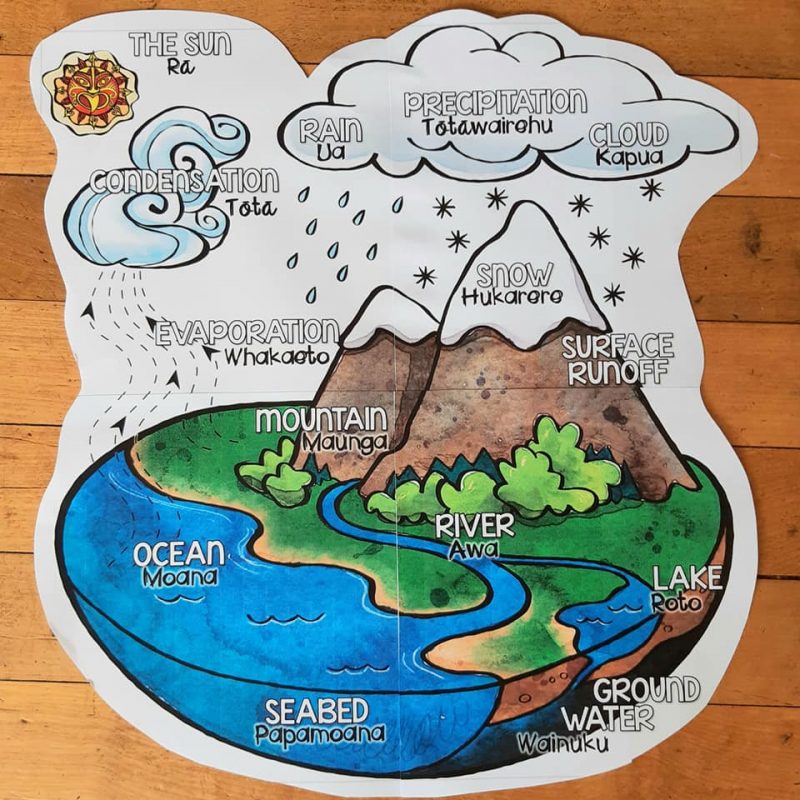 Water Cycle Wall Display {New Zealand)