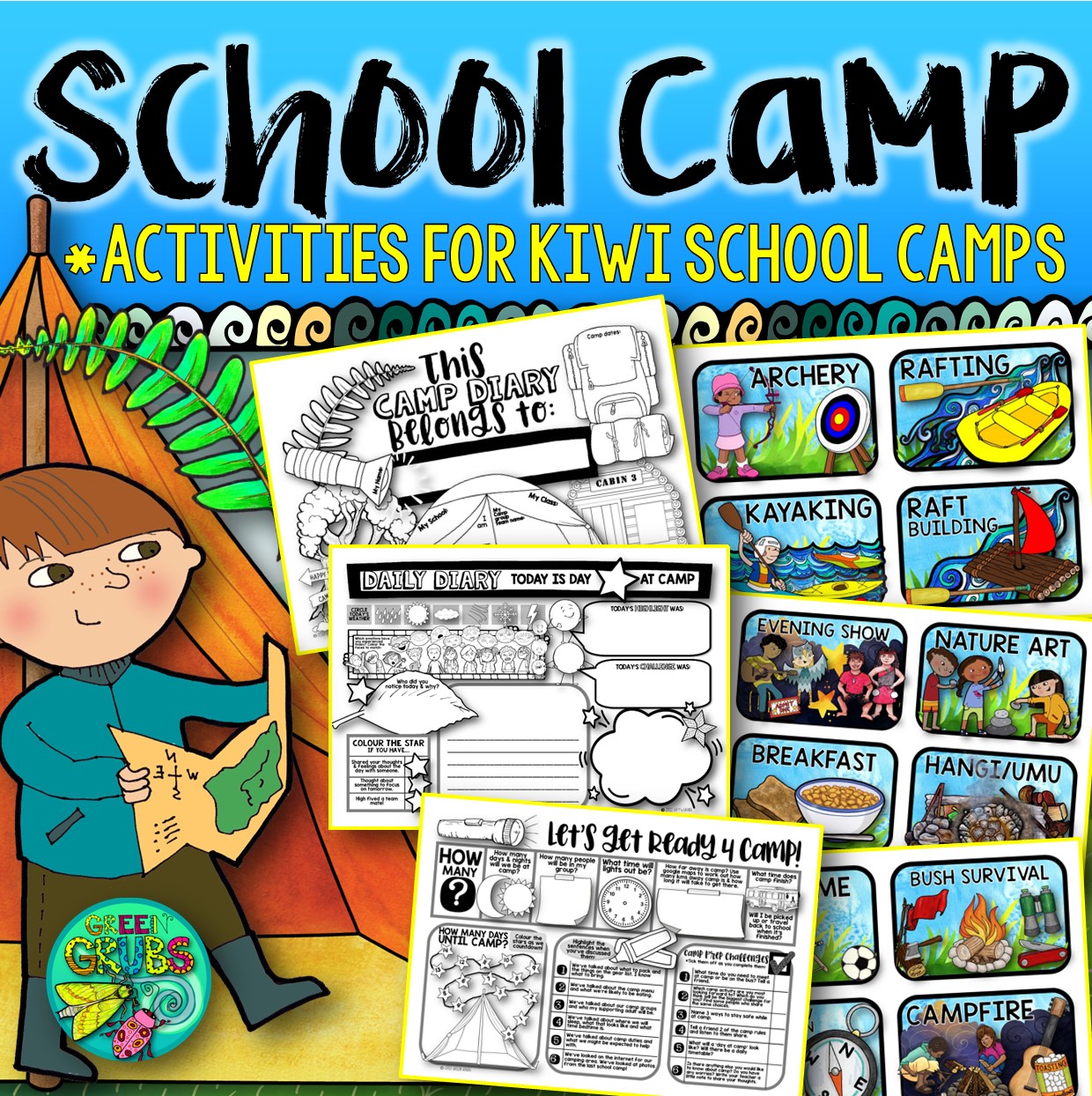 School Camp Activities For Kiwi Kids