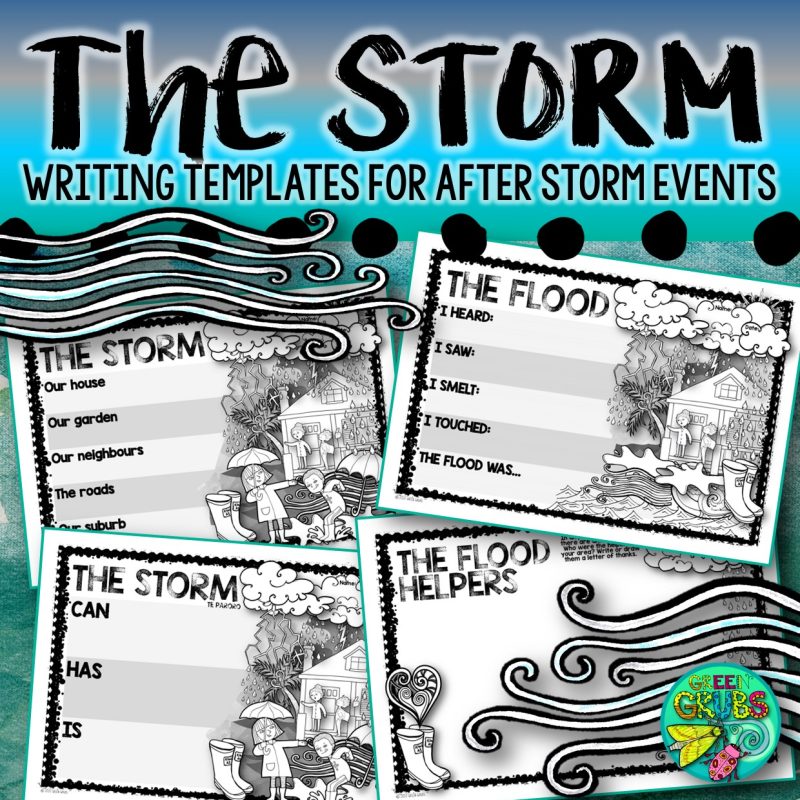 After the Storm – FREE Writing Templates
