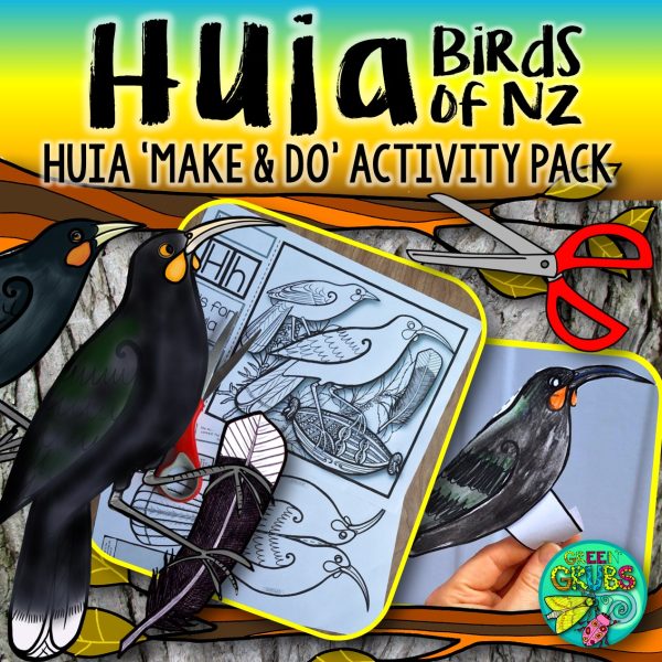 Huia bird {Make & Do Activity Pack}