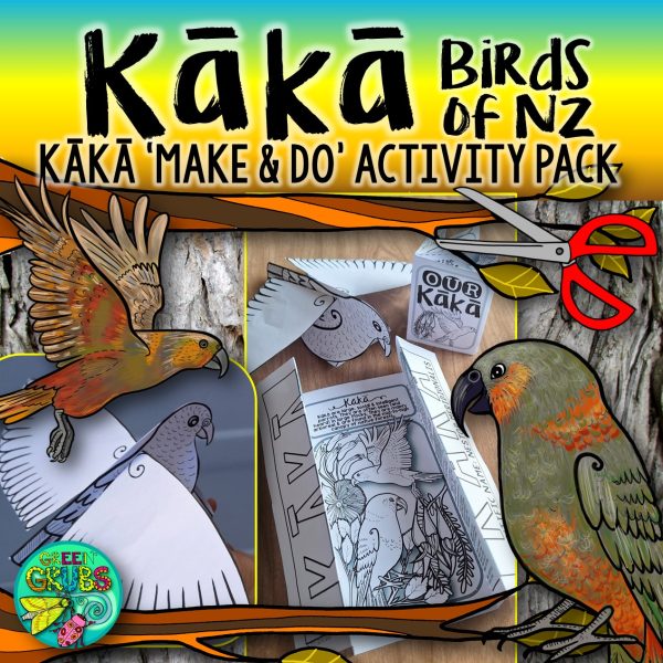 Kākā {Make & Do Activity Pack}