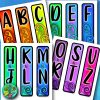 Fiction Bookshelf labels (Editable rainbow-koru theme) - Image 2