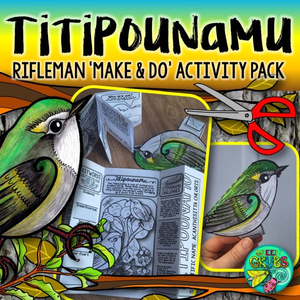 Titipounamu Rifleman {Make & Do Activity Pack}