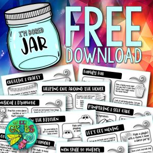I'm Bored Jar - 110 boredom busters!
