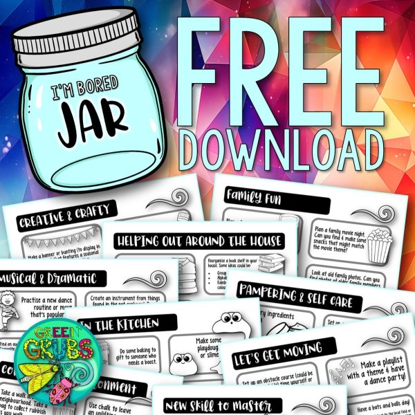 I'm Bored Jar - 110 boredom busters!