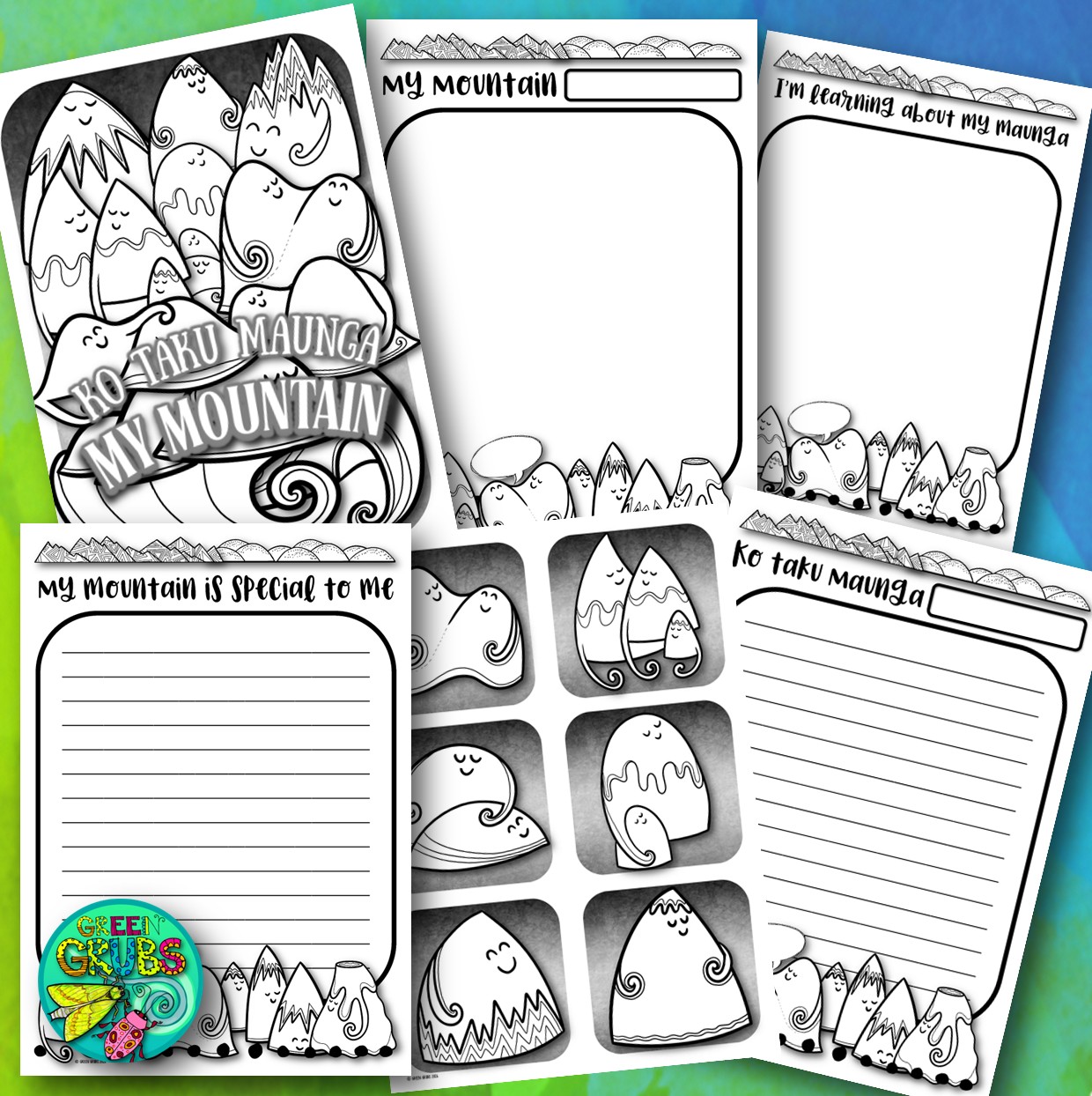 My Mountain (Maunga) wall display - Image 3